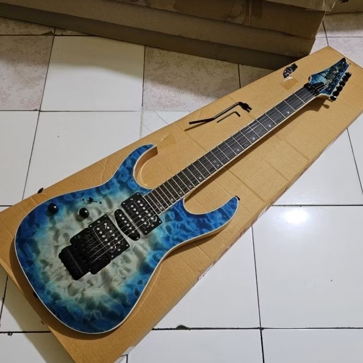 Gitar ibanez premium kidal/left hand custom High Quality new