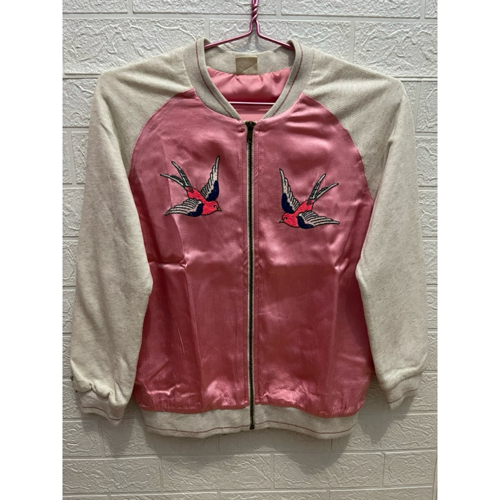 Jacket Bomber Anak Cewek Zara Original Second