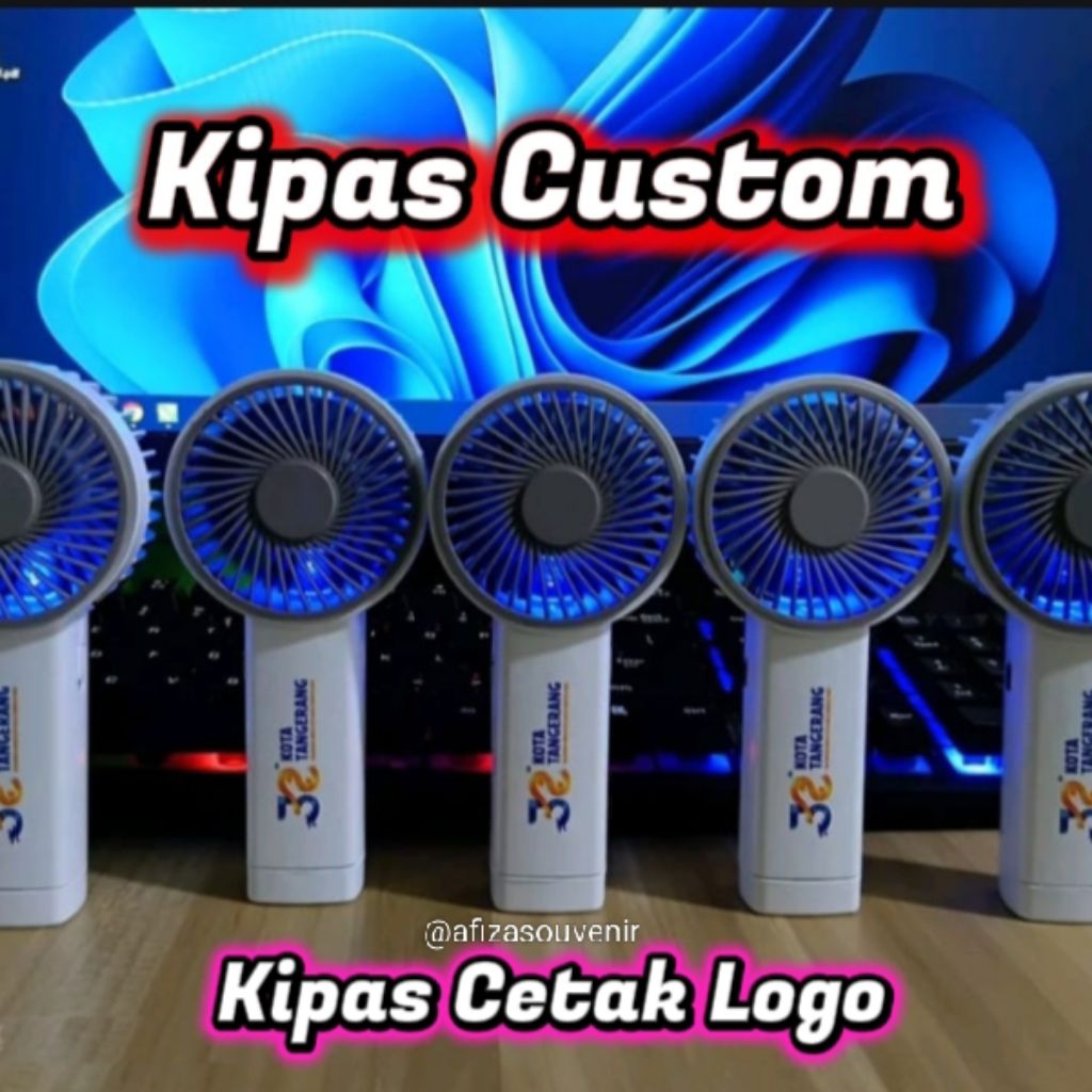 Kipas custom/Kipas mini portable/Kipas promosi/Kipas souvenir/Kipas mini/Souvenir murah