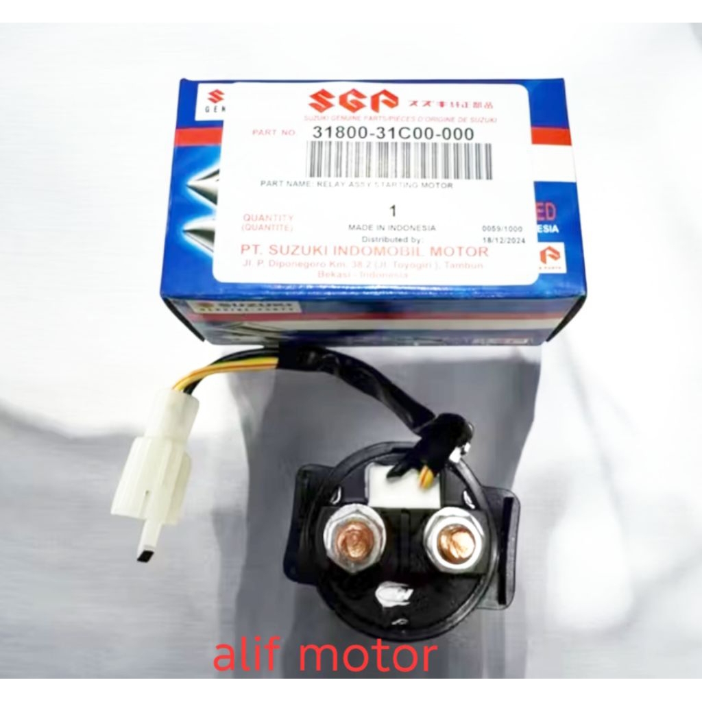 BENDIK STARTER/RELAY STARTER SMASH,SHOGUN ORI SGP