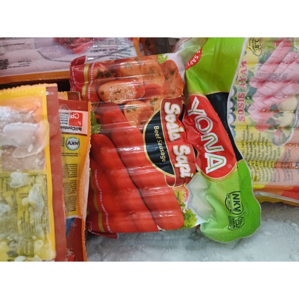 Yona Sosis Sapi isi 12 450gr