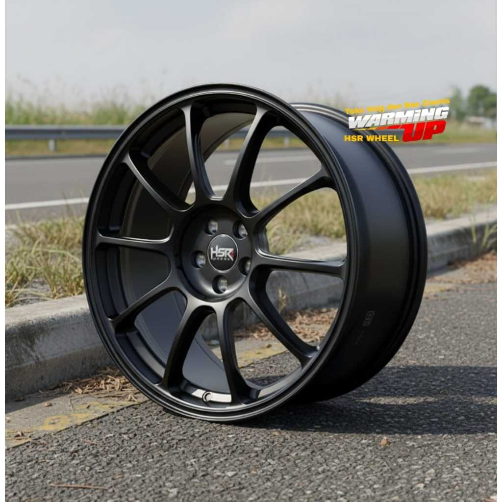 Pelek Mobil Subaru Brz HSR ZERO RING 19 LEBAR 8,5 PCD 5X100 SMB