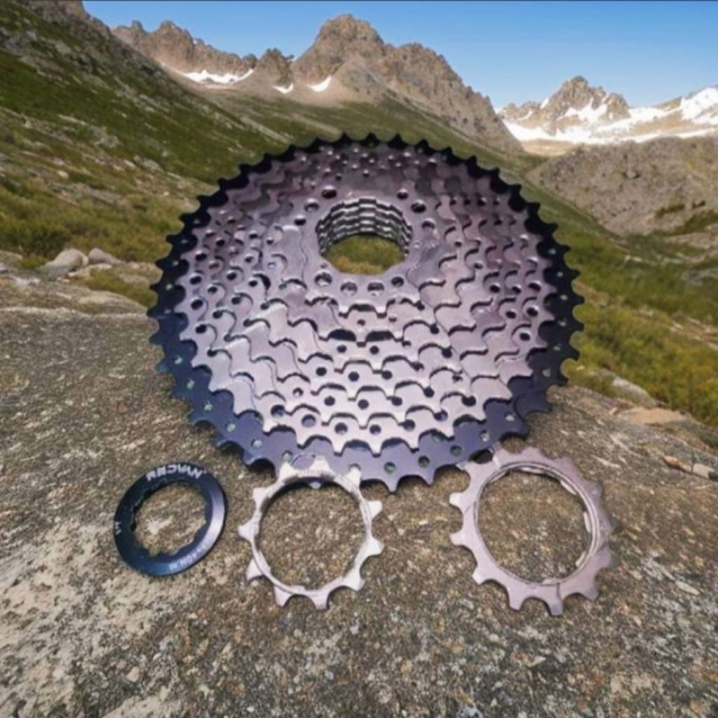 Sprocket 9 speed 11-42t Redvan untuk mtb atau sepeda gunung