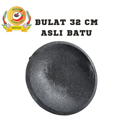 COBEK 32 CM BATU ASLI GUNUNG COBEK JUMBO BATU ASLI