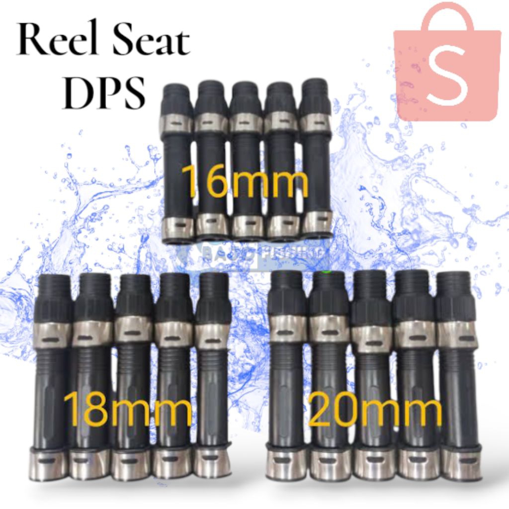 Sparepart Pancing Reel Seat DPS Non Fuji Gagang Joran