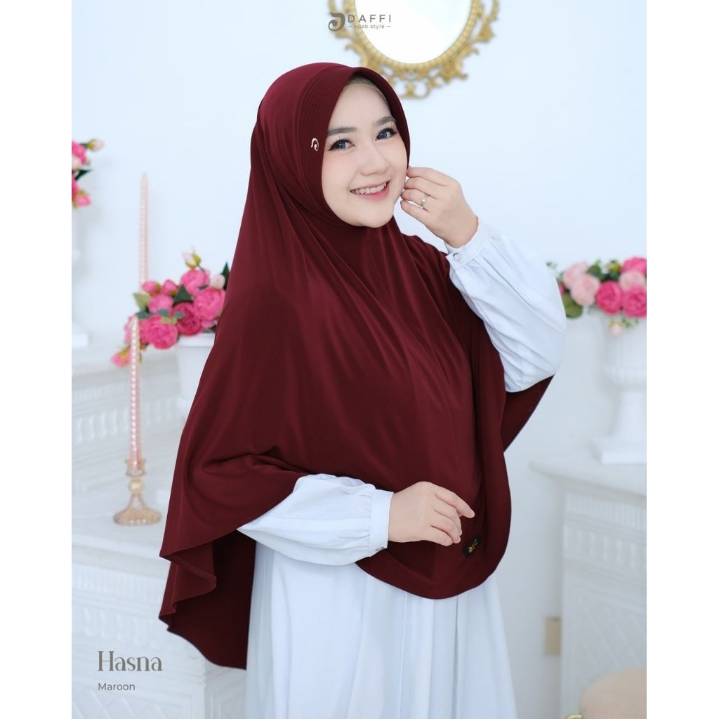 KHIMAR HASNA BERGO SYARI DAFFI HIJAB