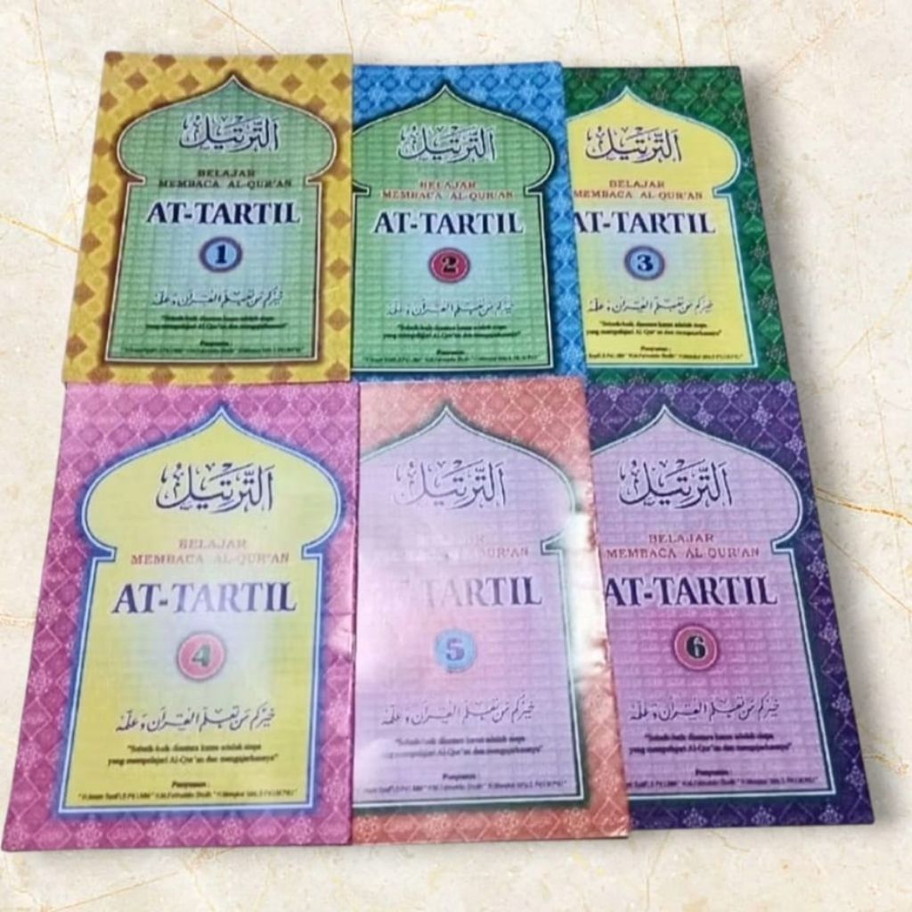 At- Tartil jilid 1,2,3,4,5,6