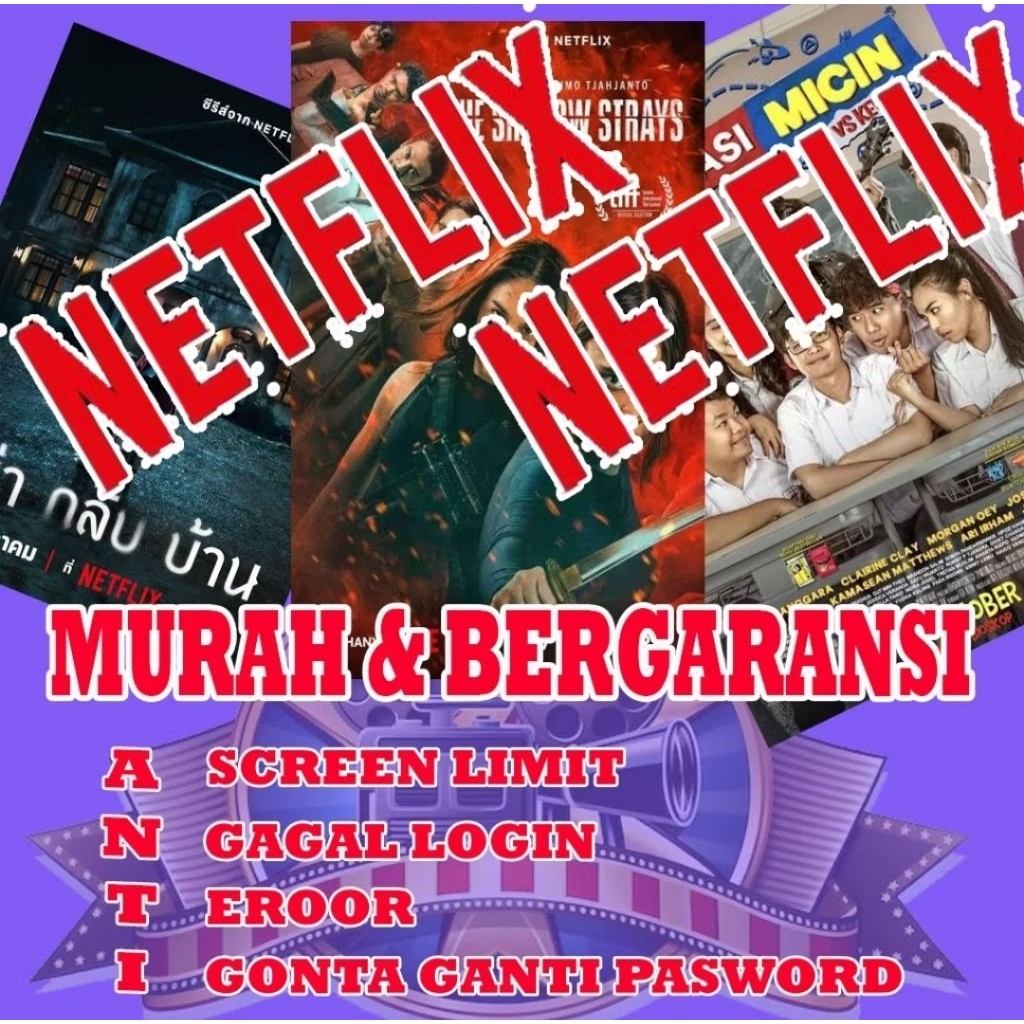 NETFLIX  Private BERGARANSI