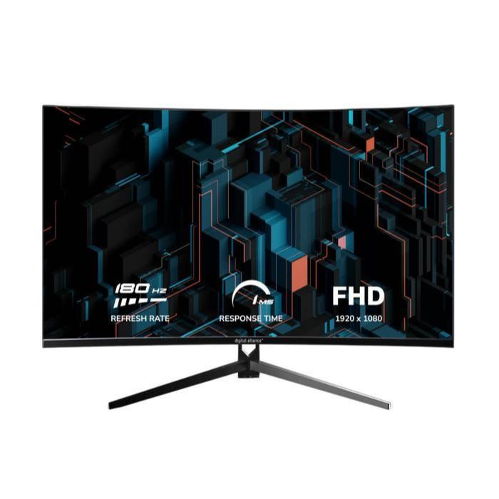 DIGITAL ALLIANCE GAMING MONITOR 27 INCH CURVE FHD 1080P 1MS 180HZ DA27-GAM180CT