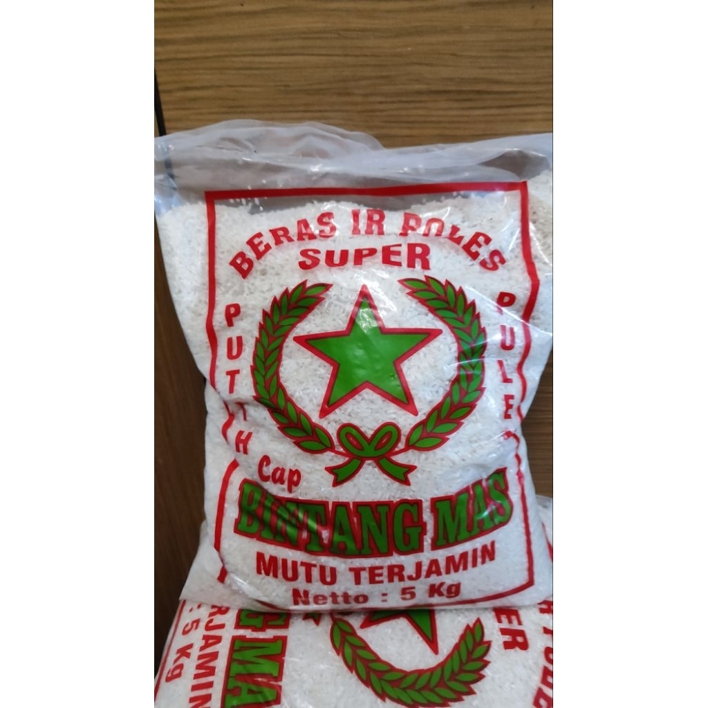 🌾 Beras Bintang Mas – Beras Pilihan, Pulen dan Harum Alami
