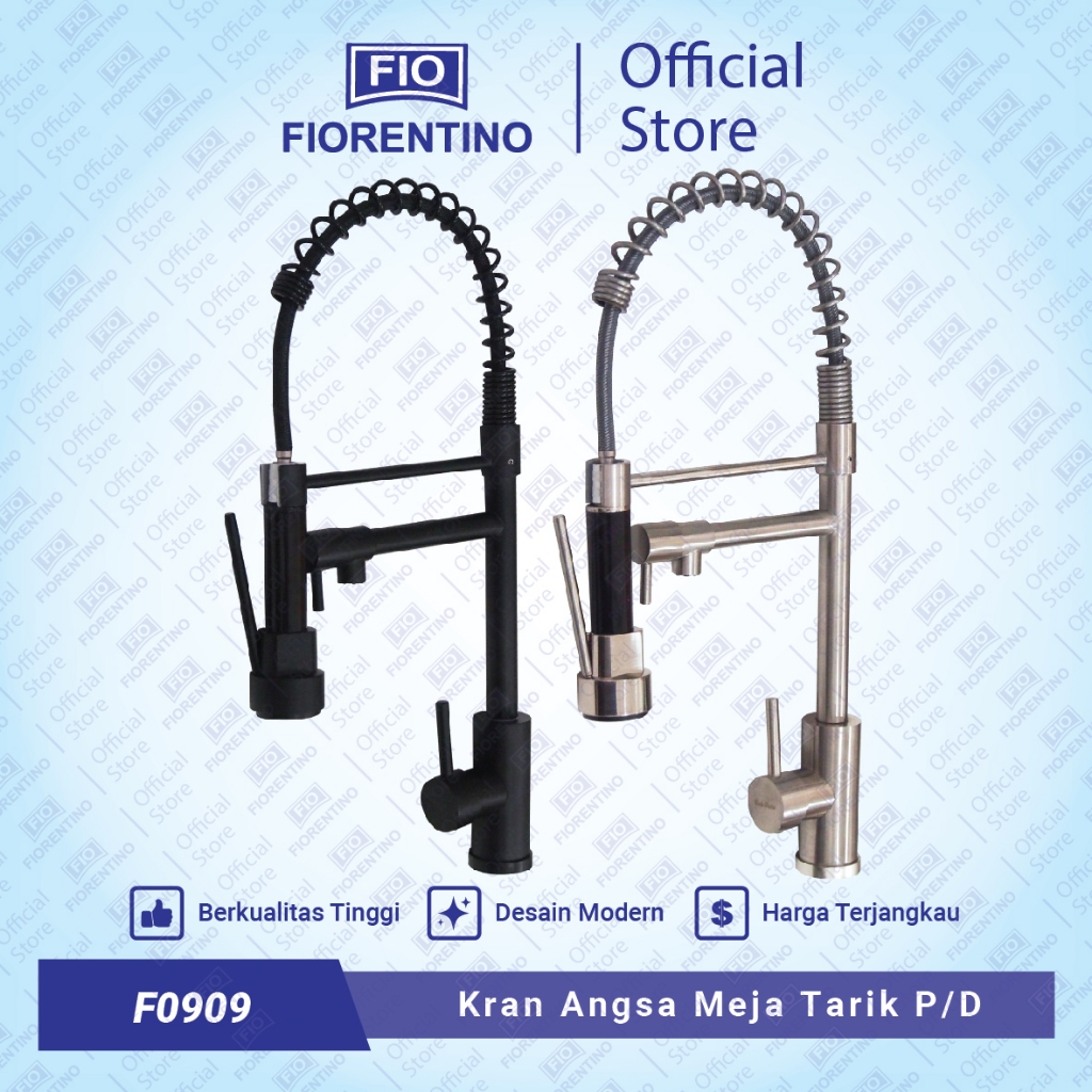 Fiorentino Kran Angsa / Sink Tembok / Kran Air Panas Dingin F0909