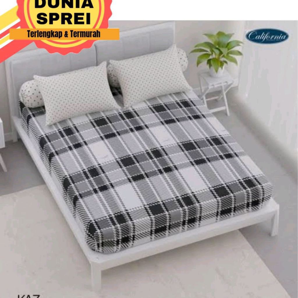 Sprei California 180x200 motif Kaz