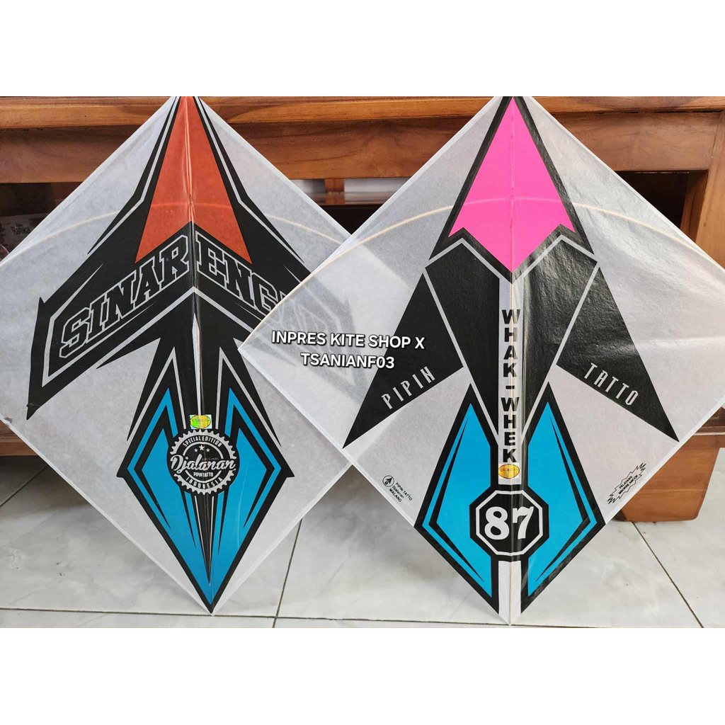 Layangan Sukhoi Pipin Tatto “Whak Whek”