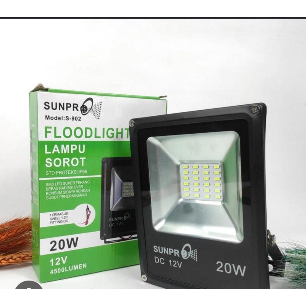 LAMPU SOROT SUNPRO S-902 20W 12V