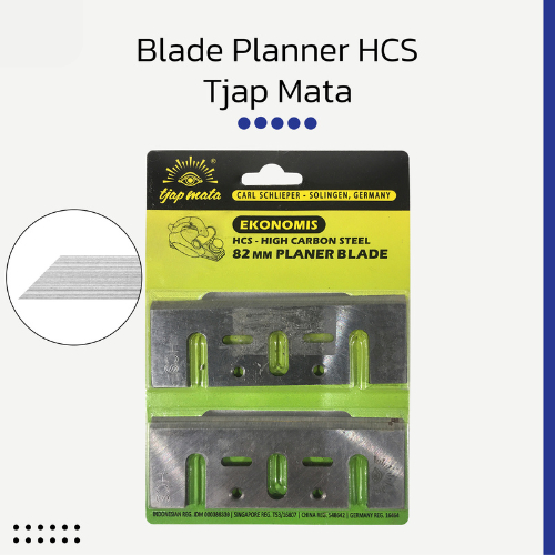 Mata Pisau Mesin Serut TJAP Mata 82mm HCS || Mata Pisau Serut Planer TJAP Mata 82mm HCS