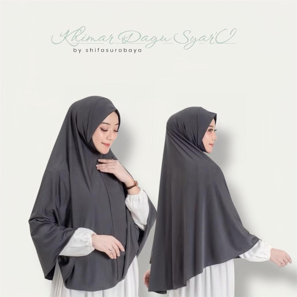 ShiifaHijab - [JUMBO] Khimar Dagu Malaysia | Khimar Malaysia