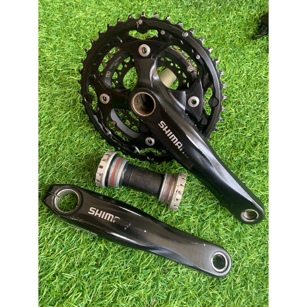 Crank Shimano HT2 M552 Setara Deore  3speed 24-32-42T