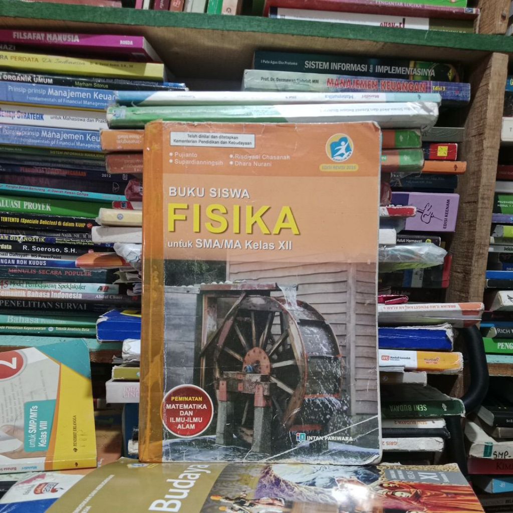 buku siswa Fisika kelas 3 SMA Intan Pariwara