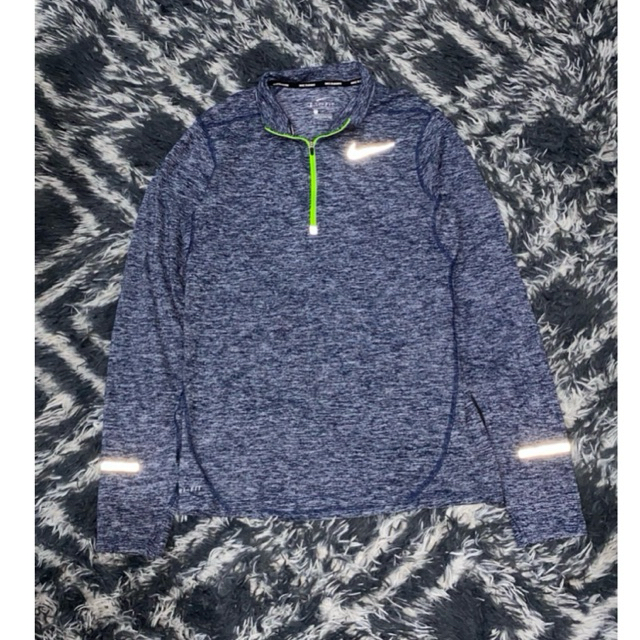 nike running jersey longsleeve halfzip