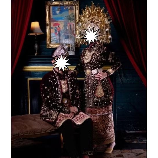 Set Baju pengantin palembang