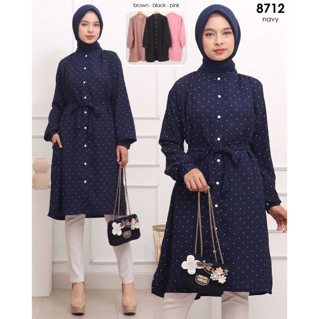 TUNIK POLKADOT/LONG TUNIK