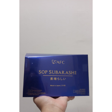 AFC Japan SOP SUBARASHI GOLD Suplemen Peptida Salmon untuk Vitalitas & Kesehatan