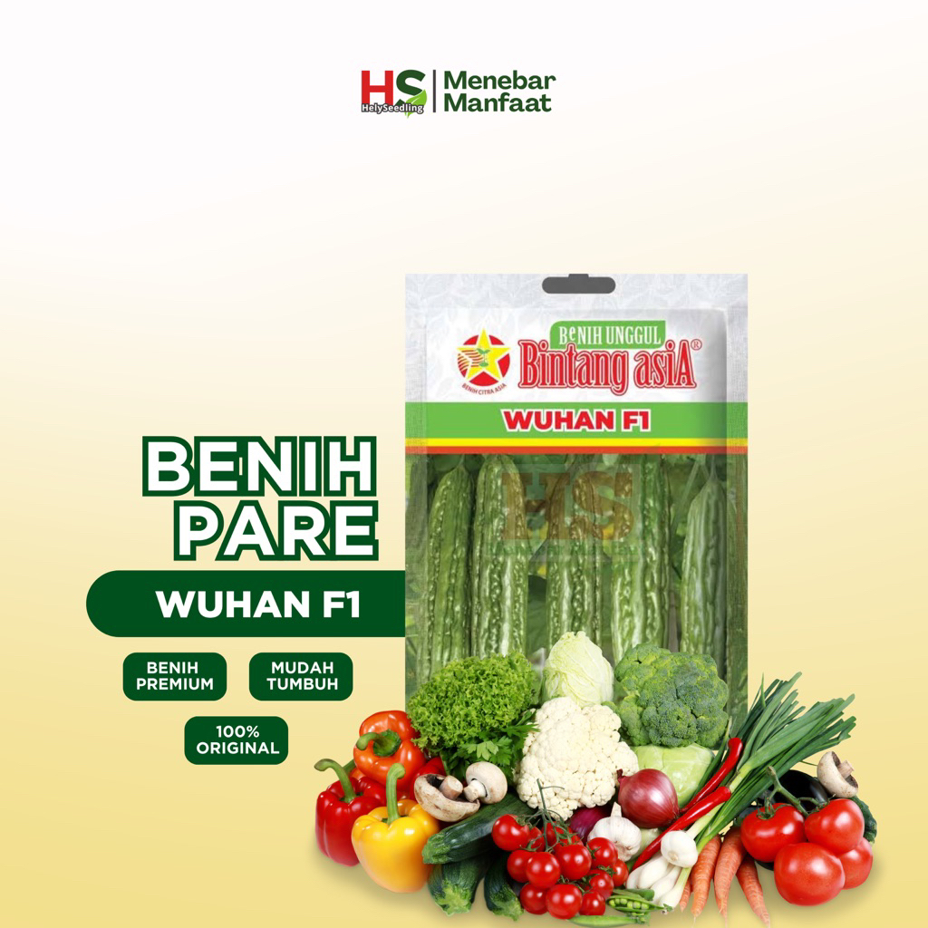 Pare Wuhan F1 - Bintang Asia (ORIGINAL)