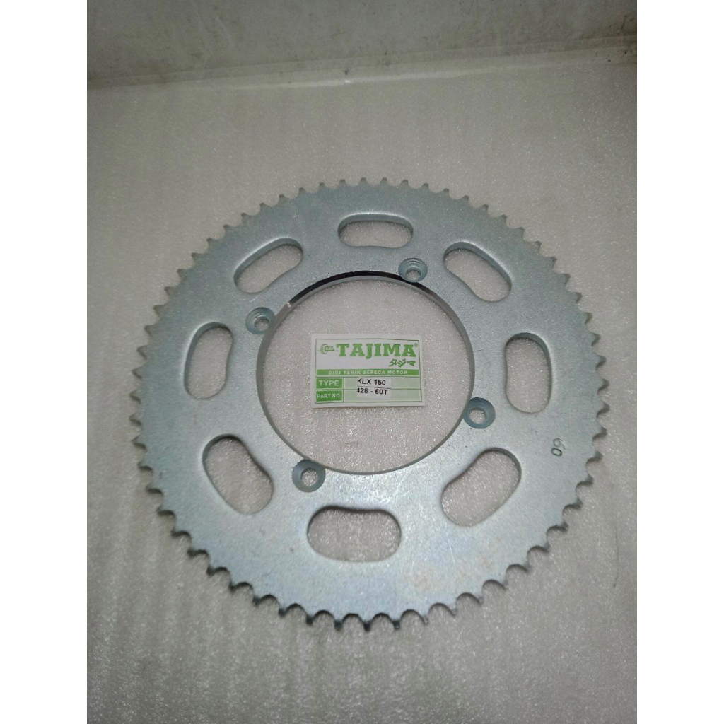 Gear gir belakang tajima racing KLX 150 428 60T