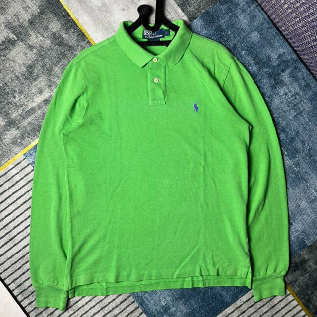 KAOS POLO LONGSLEEVE RL GREEN SECOND