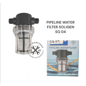 Water Filter Soligen SG 04 / Pipeline Water Filter Pembersih Air Soligen Filter Kran Air SG04