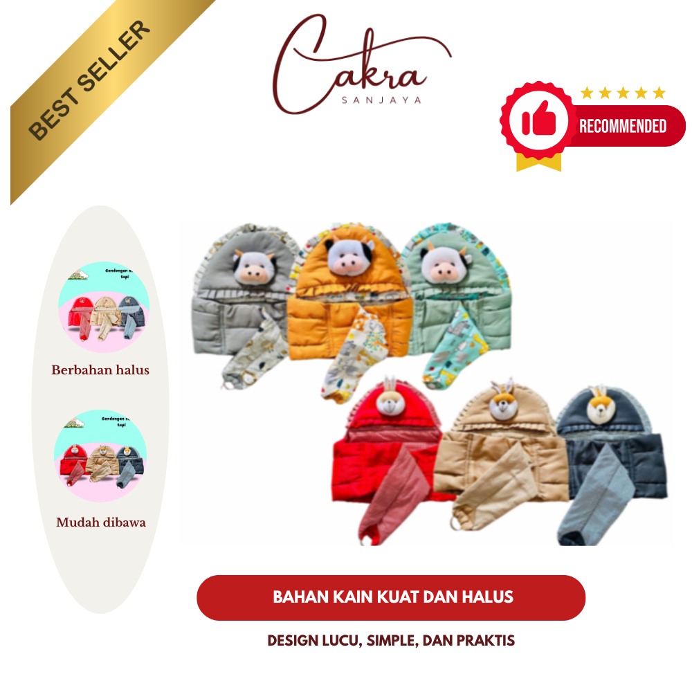 TMB | Gendongan Baby / Gendongan samping / Gendongan Topi