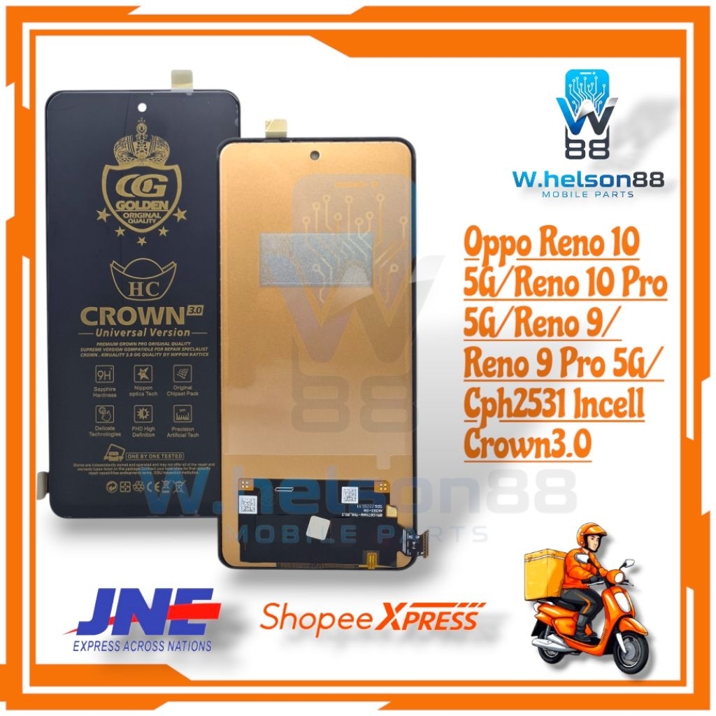 LCD TOUCHSCREEN OPPO RENO 10 5G/RENO 10 PRO 5G/CPH2531 INCELL