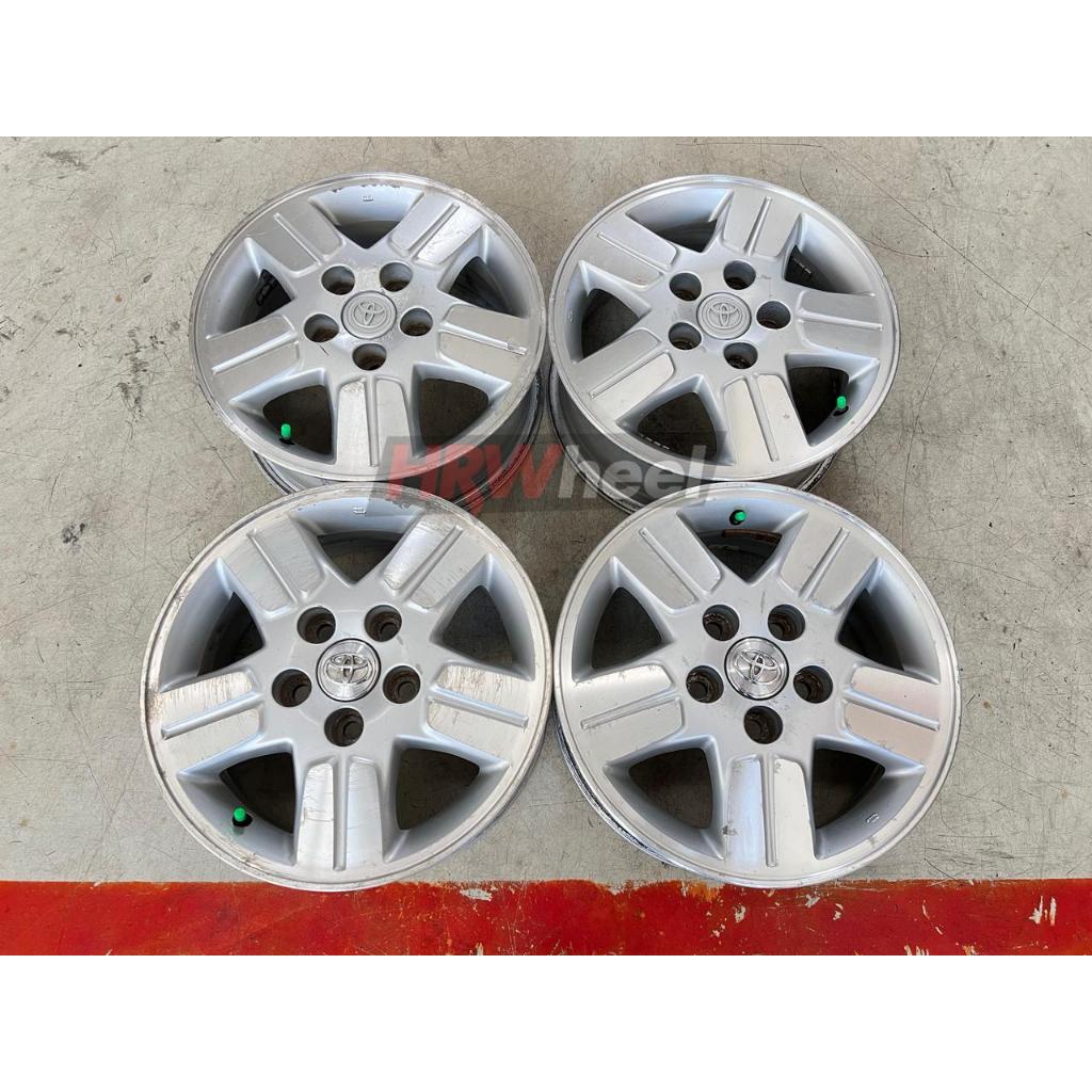 Velg Bekas Oem Toyota Innova Ring 15 Pcd 5x114,3 Silver Polish