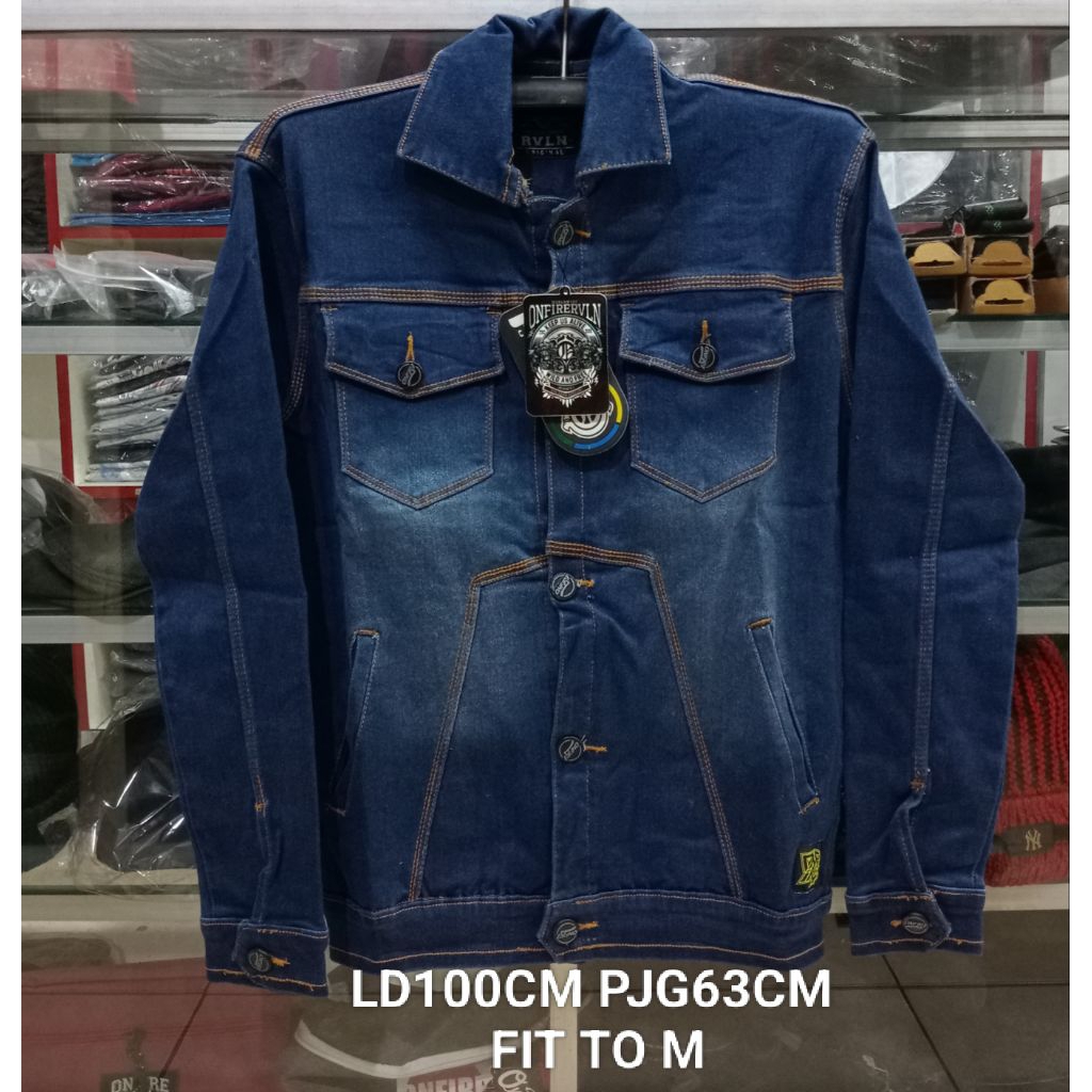 (03) JACKET JEANS PRIA ONFIRE ORIGINAL