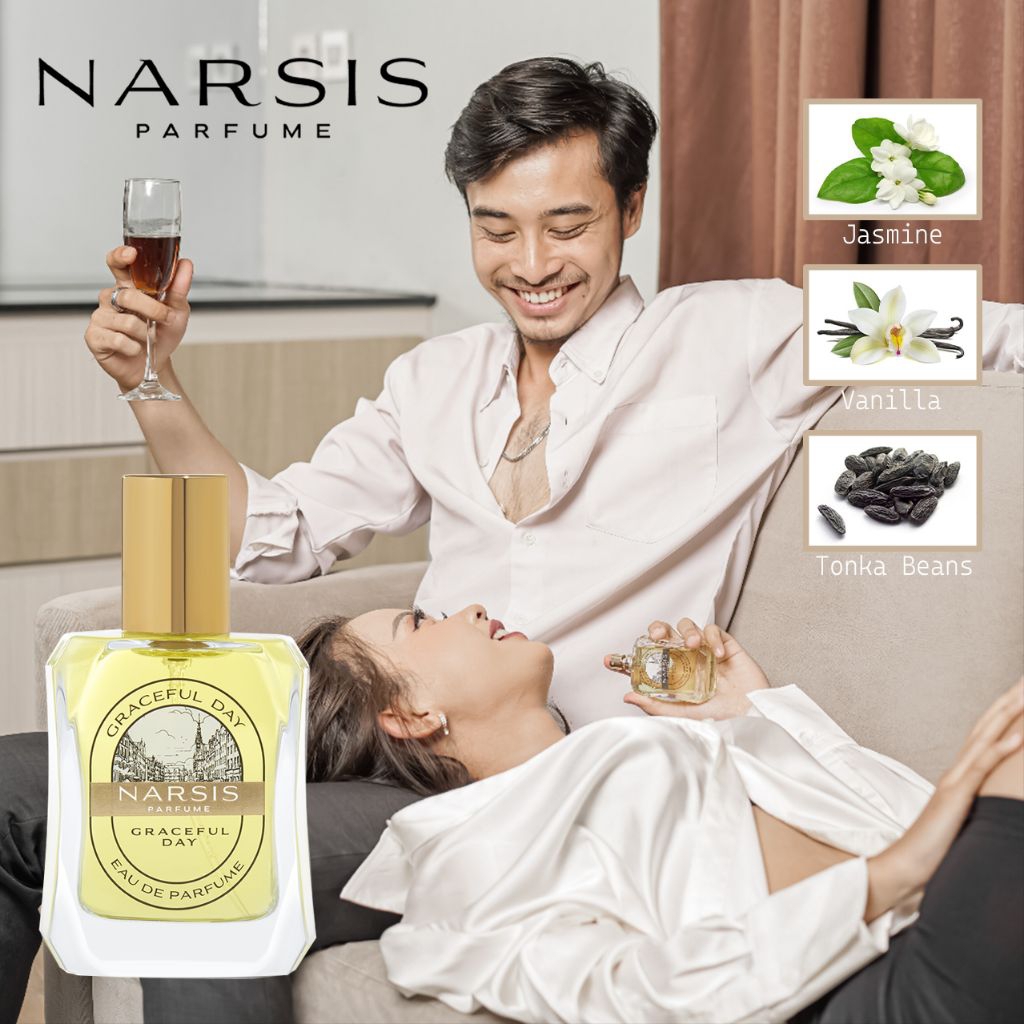 Parfum Narsis Graceful Day Eau de parfume - Parfum wanita kesukaan pria