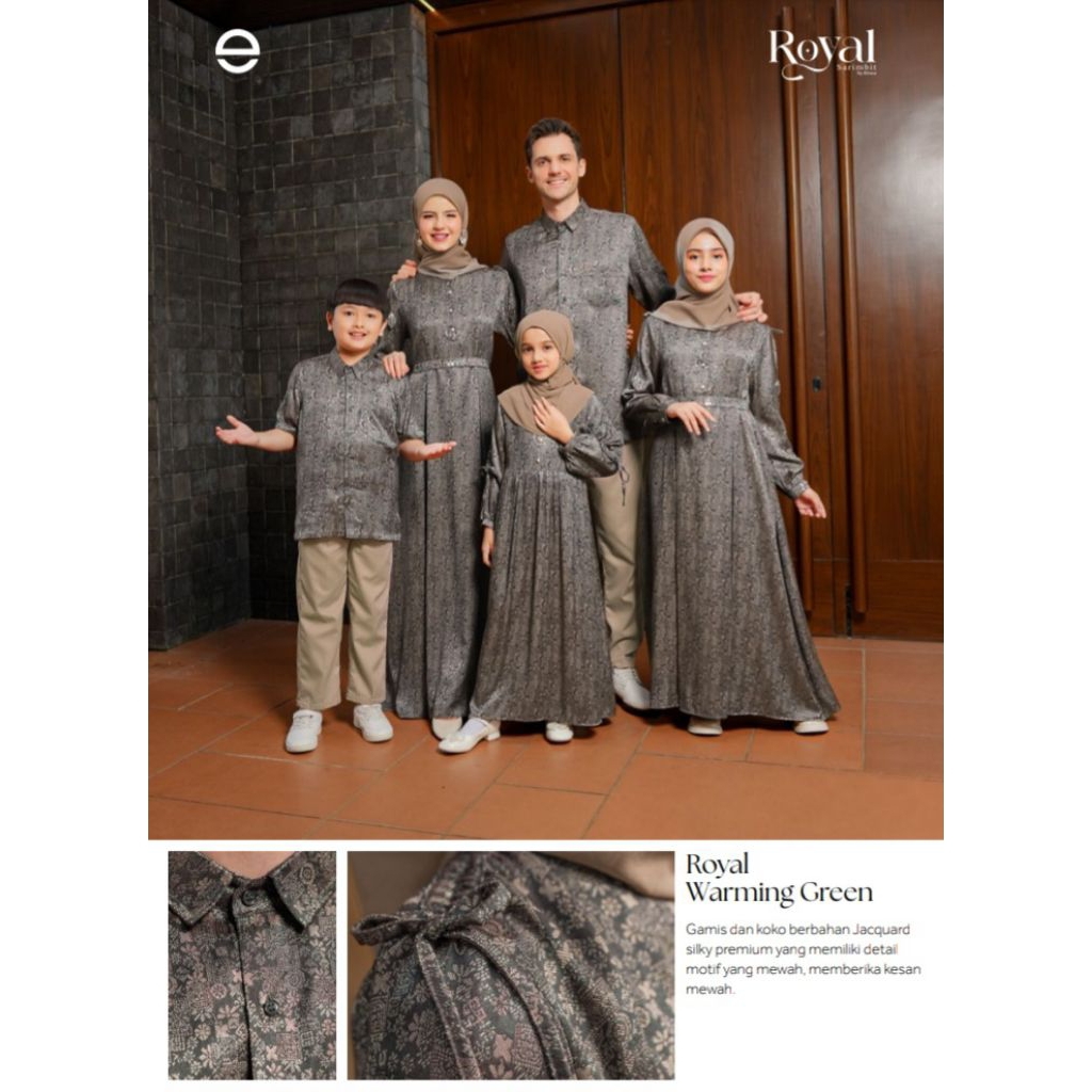 Sarimbit Ethica Royal warming Green