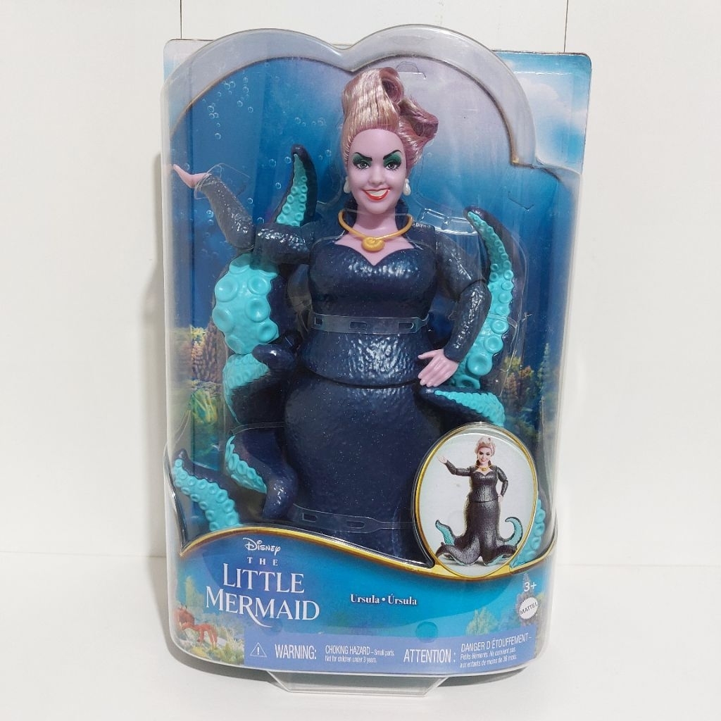 The Little Mermaid Live Action Ursula Doll - Mainan Boneka Barbie Mattel Original