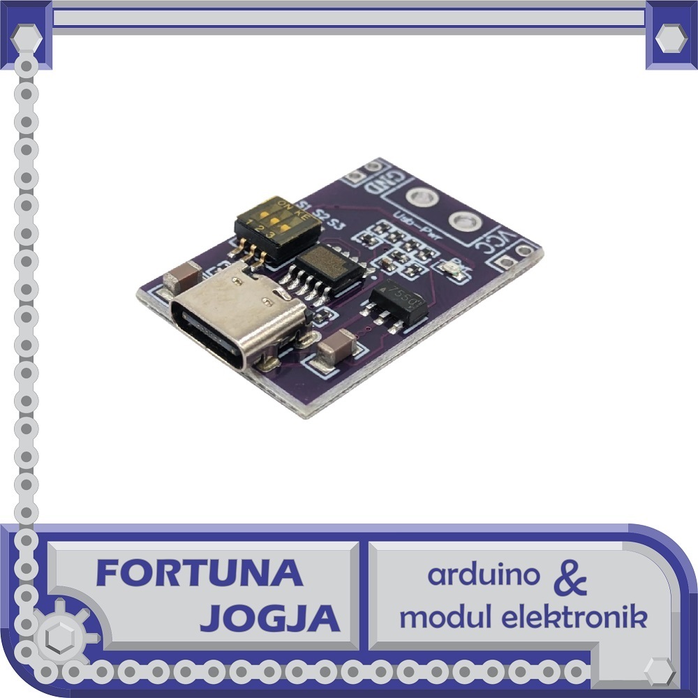 PD QC Module Step Up Fix Output Voltage 5V 9V 12V 15V 20V