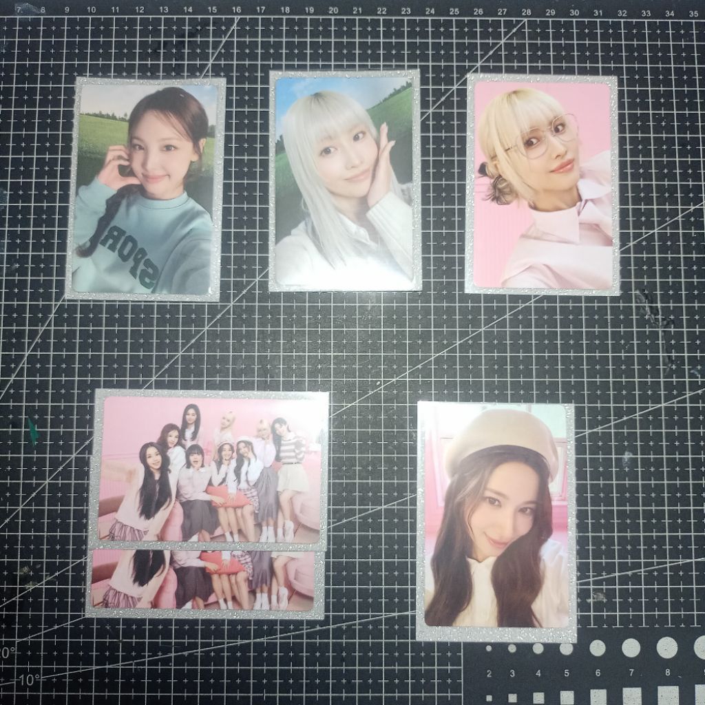 Photocard Official Twice x Nabati Amo Richeese Nayeon Momo Sana Grup