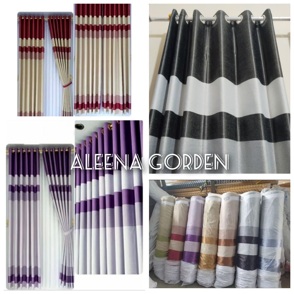 Gorden Pelangi Blackout Premium Tebal Gorden Jendela dan Pintu