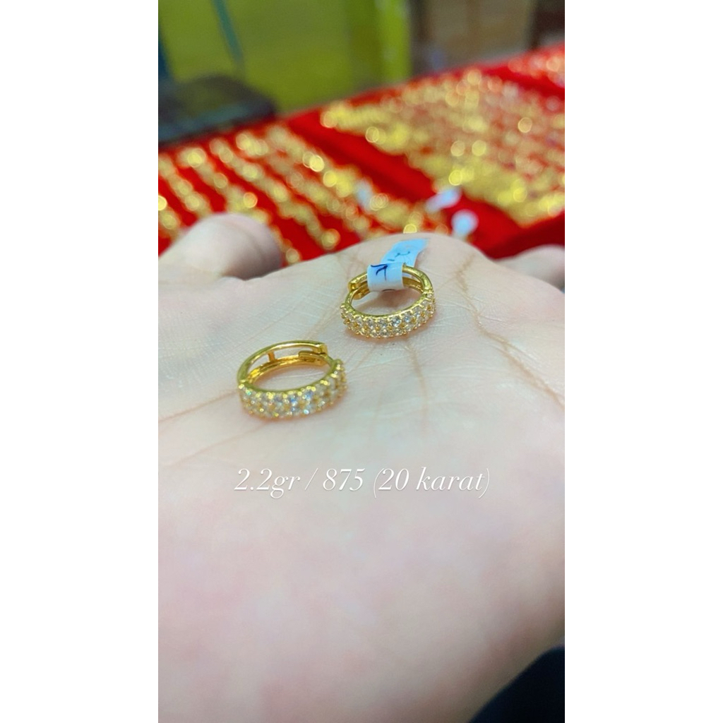 anting 2,2 gram kadar 875