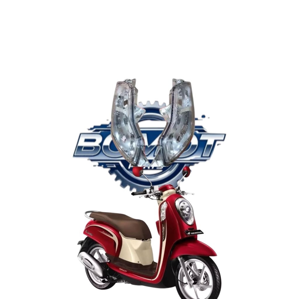 Lampu Sein Kanan Kiri Scoopy Fi 2013-2016