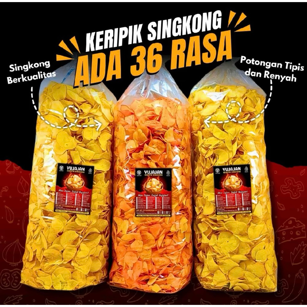 keripik singkong 1kg