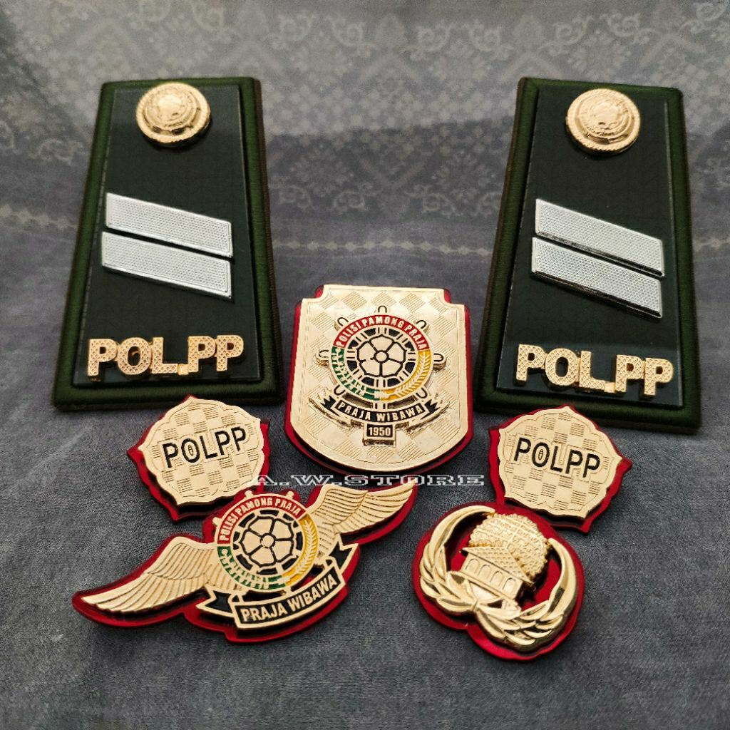 PANGKAT POL PP 2B . PANGKAT SATPOL PP GOLONGAN 2B PIN POL PP