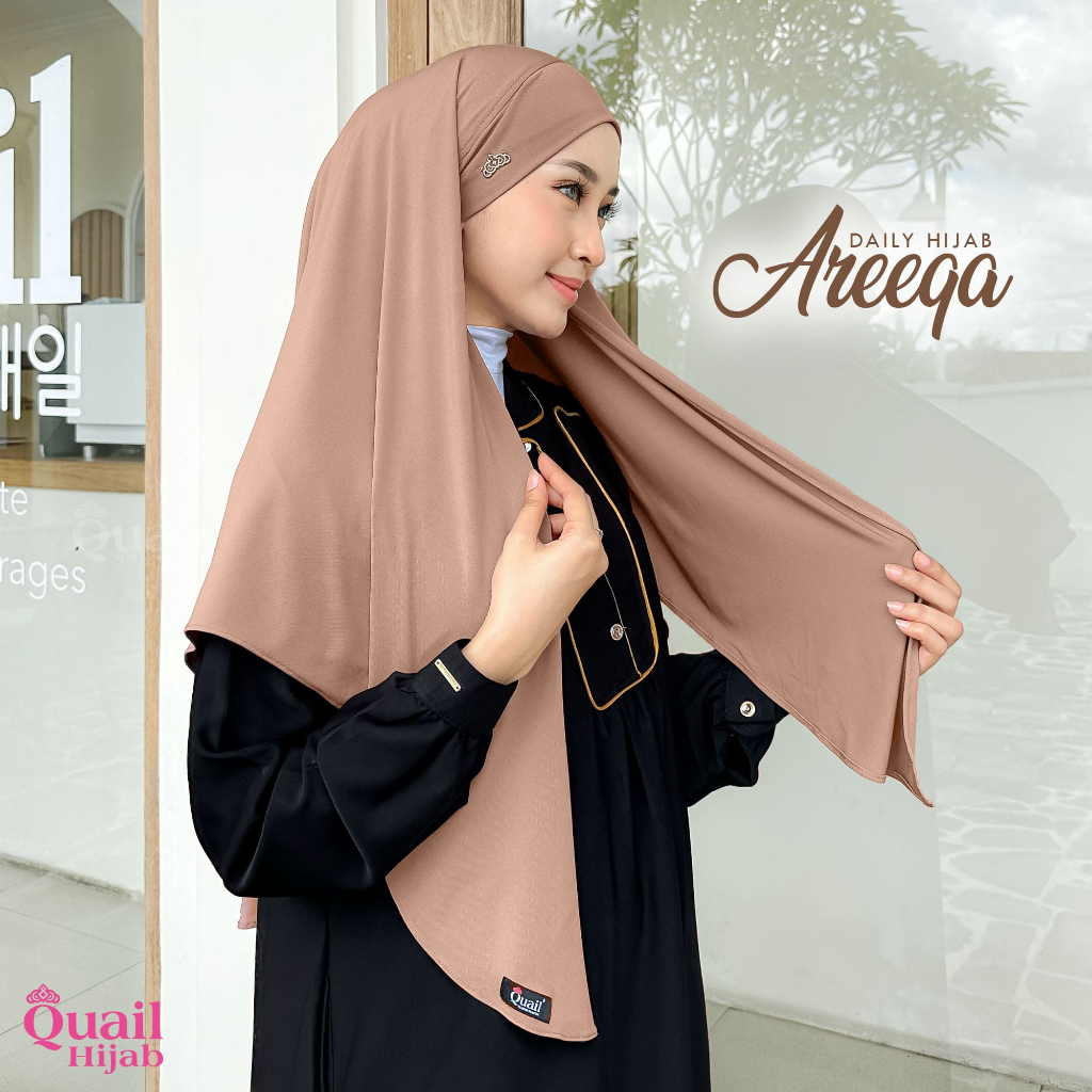 Quail Hijab - AREEQA DAILY HIJAB INSTAN ORI QUAIL