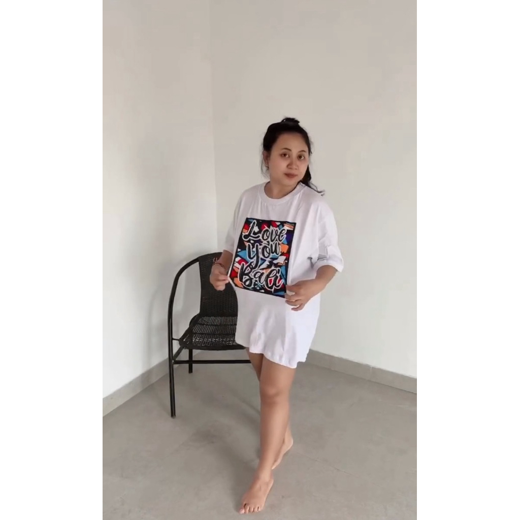 KAOS KATA KATA BALI DEWASA / KAOS CEWEK COWOK JOGER