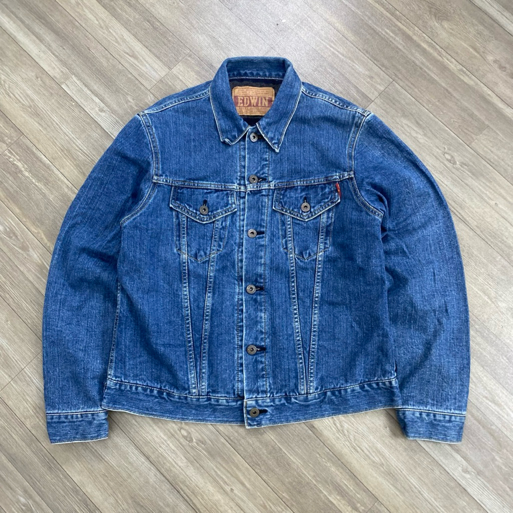 VINTAGE EDWIN BLANKET DENIM JACKET