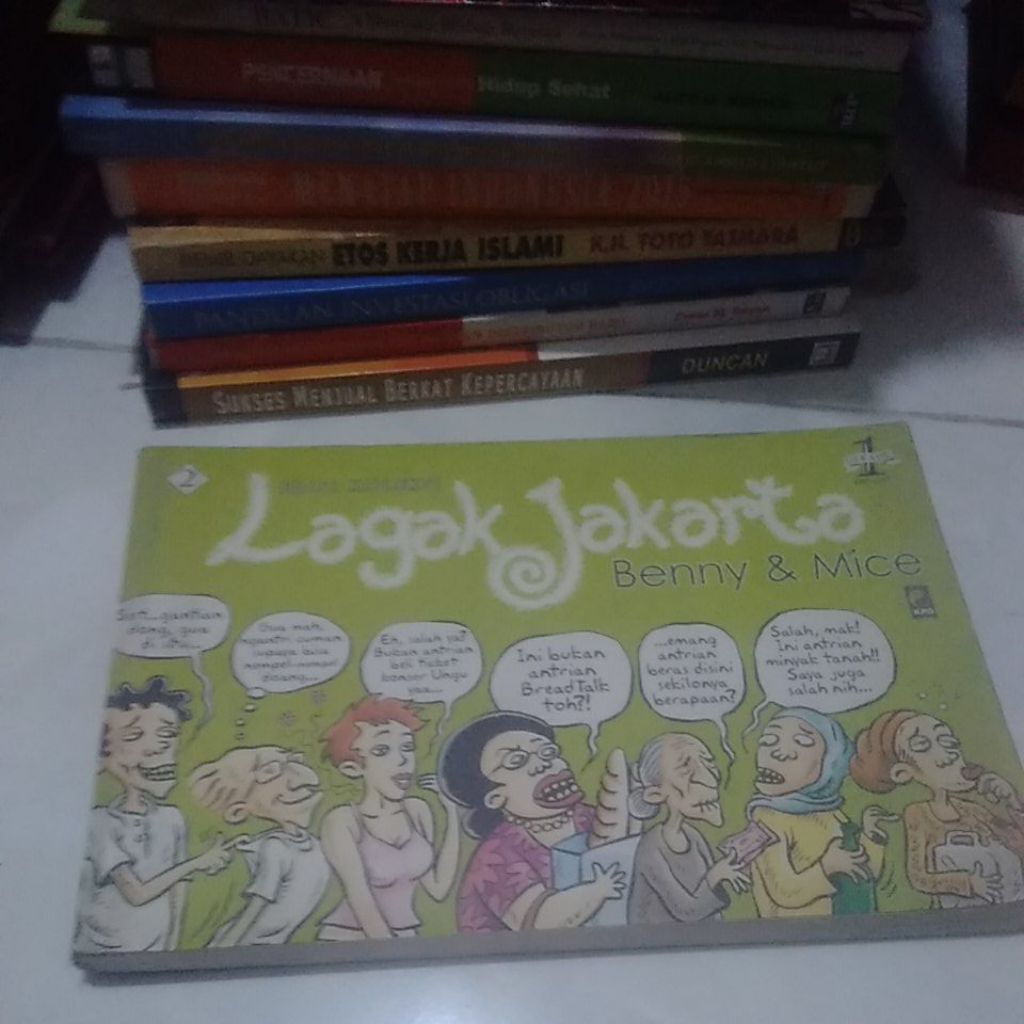 komik kartun humor Benny and Mice edisi koleksi lagak Jakarta jilid 2