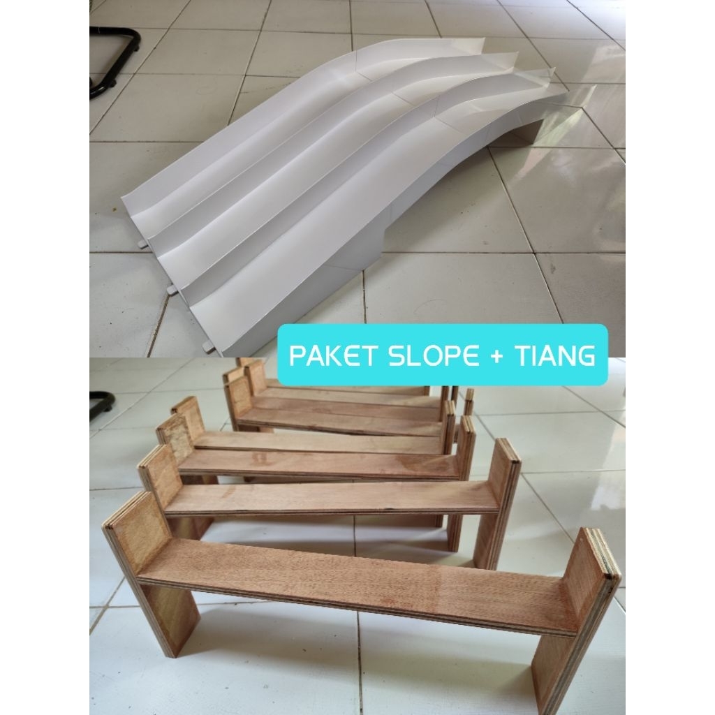 Paket Slope Tamiya Dengan Tiang Penyangga Track