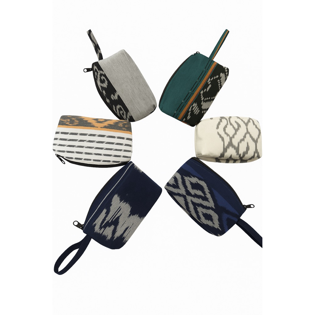 Pouch Tenun Etnik Handmade